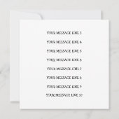 Happy Camper....! Kaart (Achterkant)