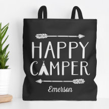 Happy Camper Kinderen Monogrammed