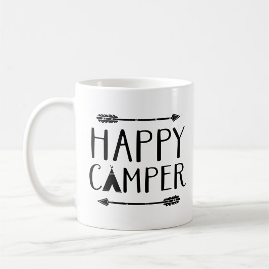 Happy Camper Koffiemok (Links)