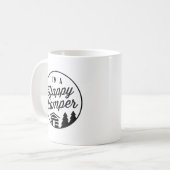 Happy Camper Koffiemok (Voorkant links)