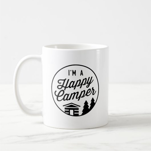 Happy Camper Koffiemok (Links)