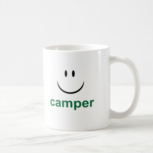 Happy Camper Koffiemok (Rechts)