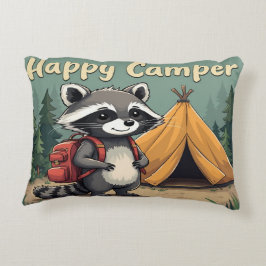 Happy Camper - Leuk en avontuurlijk Accent Kussen
