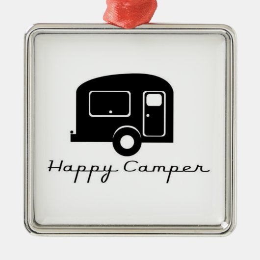 ***HAPPY CAMPER*** LEUK OP ELK MOMENT ORNAMENT (Voorkant)