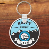 Happy Camper Life Sleutelhanger (Voorkant)