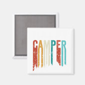 Happy camper magneet (Voorkant / Achterkant)