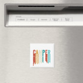 Happy camper magneet (Insitu (Vaatwasser))