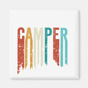 Happy camper magneet