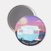Happy Camper Magneet (Voorkant / Achterkant)