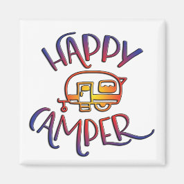 Happy Camper Magnet