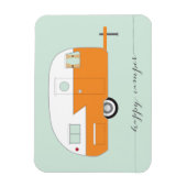 Happy Camper Magnet Sinaasappel Magneet (Verticaal)