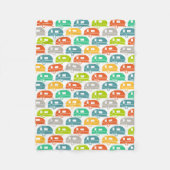 Happy Camper | Moderne Camper Blanket-rechten Fleece Deken (Voorkant)