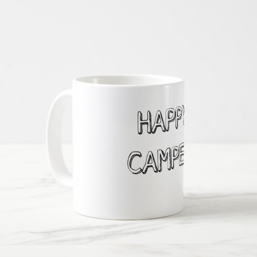 Happy Camper Mok (Voorkant links)