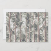 Happy Camper Mountain Beren Jongen 1e Verjaardag Kaart (Achterkant)