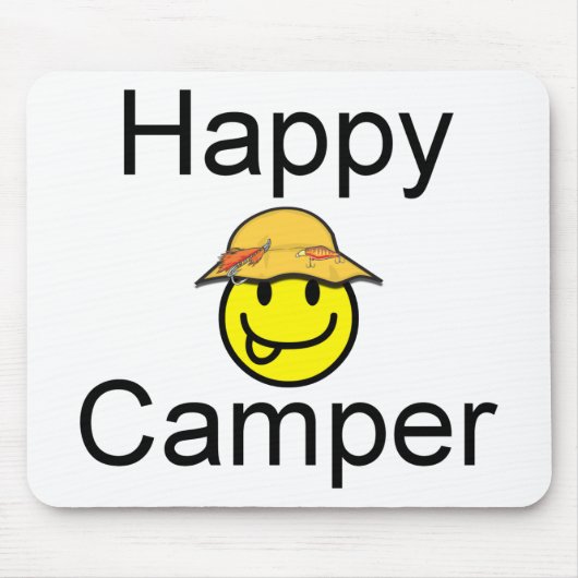 Happy Camper Muismat (Voorkant)
