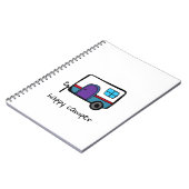 Happy Camper Notitieboek (Linkerzijde)