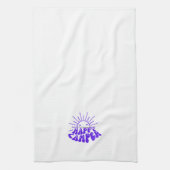 Happy Camper op een Theedoek (Verticaal)