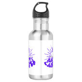 Happy Camper op een Waterfles (Voorkant)