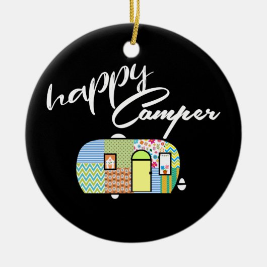 Happy Camper Ornamenten (Voorkant)