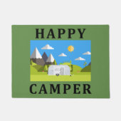 Happy Camper Outdoor Deurmat (Voorkant)