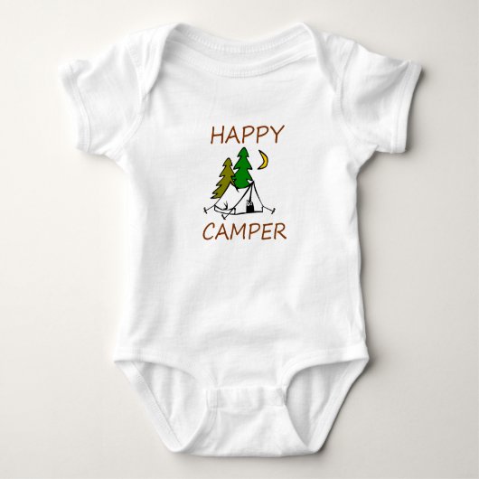 Happy Camper Outdoor Romper (Voorkant)
