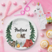 Happy Camper papieren Borden Bordje (Feest)