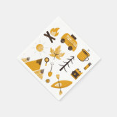 Happy Camper Party Napkins Servet (Hoek)