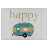Happy Camper Personality Cutting Board Snijplank (Voorkant)