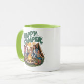 Happy Camper Peuter T-shirt (1) Mok (Voorkant links)