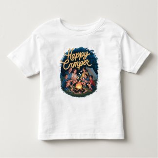 Happy Camper Peuter T-shirt (4)