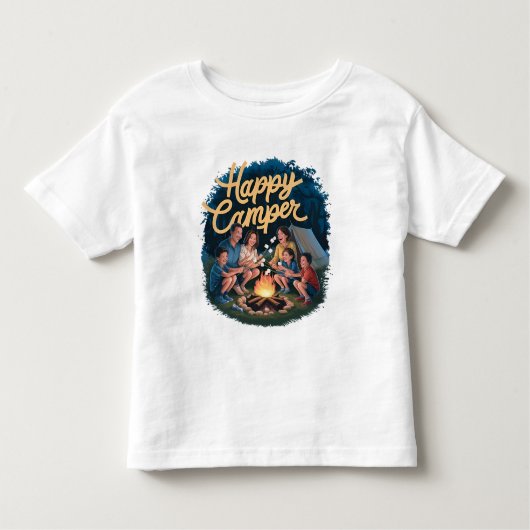 Happy Camper Peuter T-shirt (4) (Voorkant)
