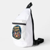 Happy Camper Peuter T-shirt (4) Sling Bag (Rechterhoek)