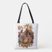 Happy Camper Peuter T-shirt (5) Tote Bag (Achterkant)