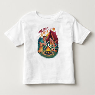 Happy Camper Peuter T-shirt (7)