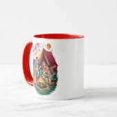 Happy Camper Peuter T-shirt (7) Mok (Voorkant links)