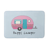 Happy Camper Pink RV Badmat (Voorkant)