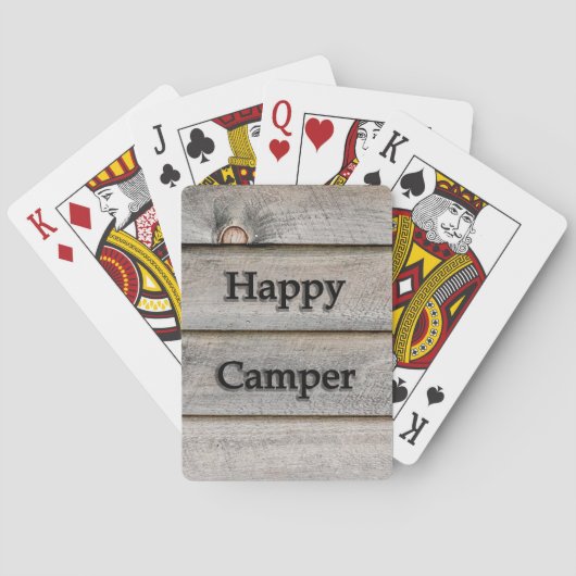 Happy Camper Pokerkaarten (Achterkant)