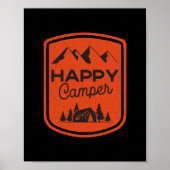 Happy Camper Poster (Voorkant)