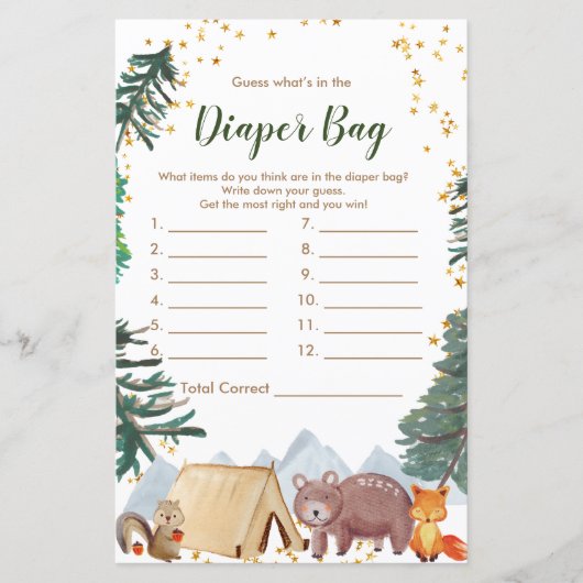 Happy Camper raad wat er in het luidere balkspel z (Voorkant)