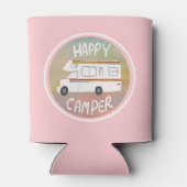Happy Camper Rainbow RV Sunset Motorhome RV Blikjeskoeler (Achterkant)