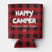 Happy Camper Red Pset Family Reunion Blikjeskoeler (Voorkant)