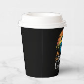 Happy Camper Retro overeenkomende Camping Crew Papieren Bekers (Rechts)