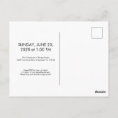 Happy Camper Rustic Mountains Waterverf Birthday Briefkaart (Achterkant)