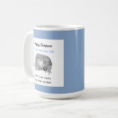 Happy Camper RV Family Coffee Mok (Voorkant links)