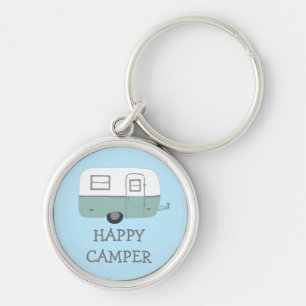HAPPY CAMPER RV Motorhome Camping Trailer CUSTOM Sleutelhanger