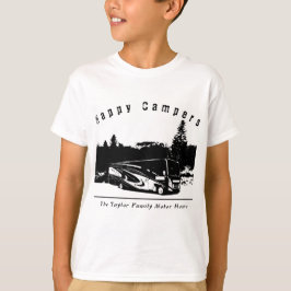 Happy Camper RV Trip Boy's T-shirt