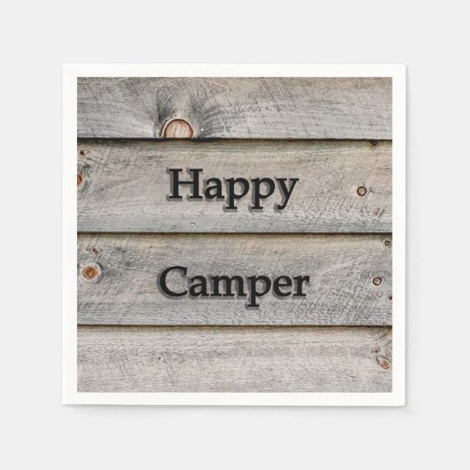 Happy Camper Servet (Voorkant)