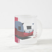 Happy Camper Shasta Trailer Mok (Voorkant rechts)