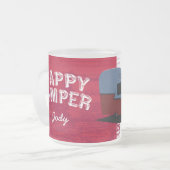 Happy Camper Shasta Trailer Mok (Voorkant links)