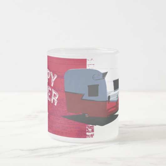 Happy Camper Shasta Trailer Mok (Center)